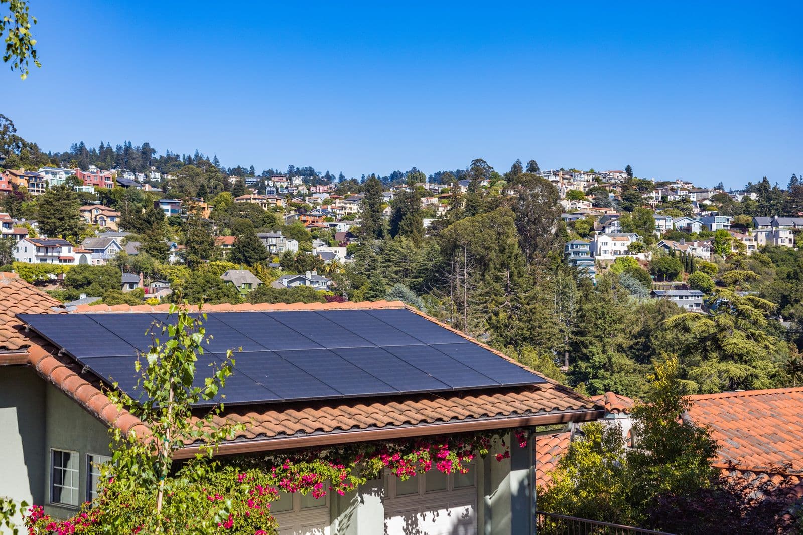 Rooftop solar installation — D'Clair Energy BOS supply